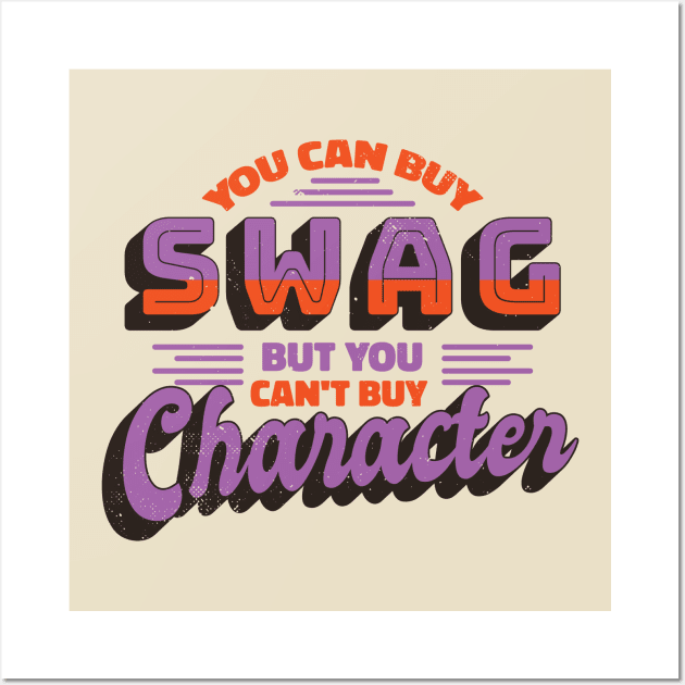 Swag Character Wall Art by Safdesignx